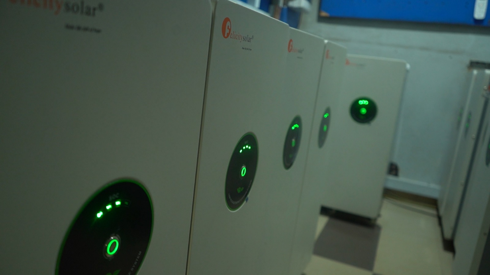 Off-grid solar power plant at rural health centre — view 3